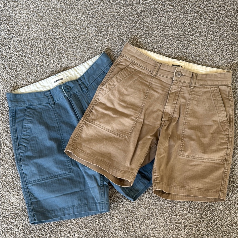 Taylor Stitch 8” Trail Short - Men’s 28 (Two Pack!)